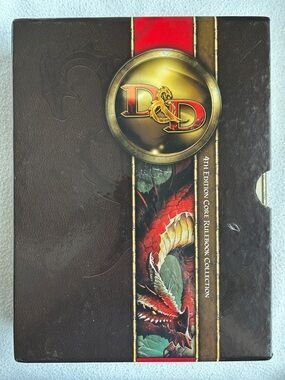 Dungeons & Dragons 4th Edition Core Rulebook Collection Box Set Hardcovers D&D